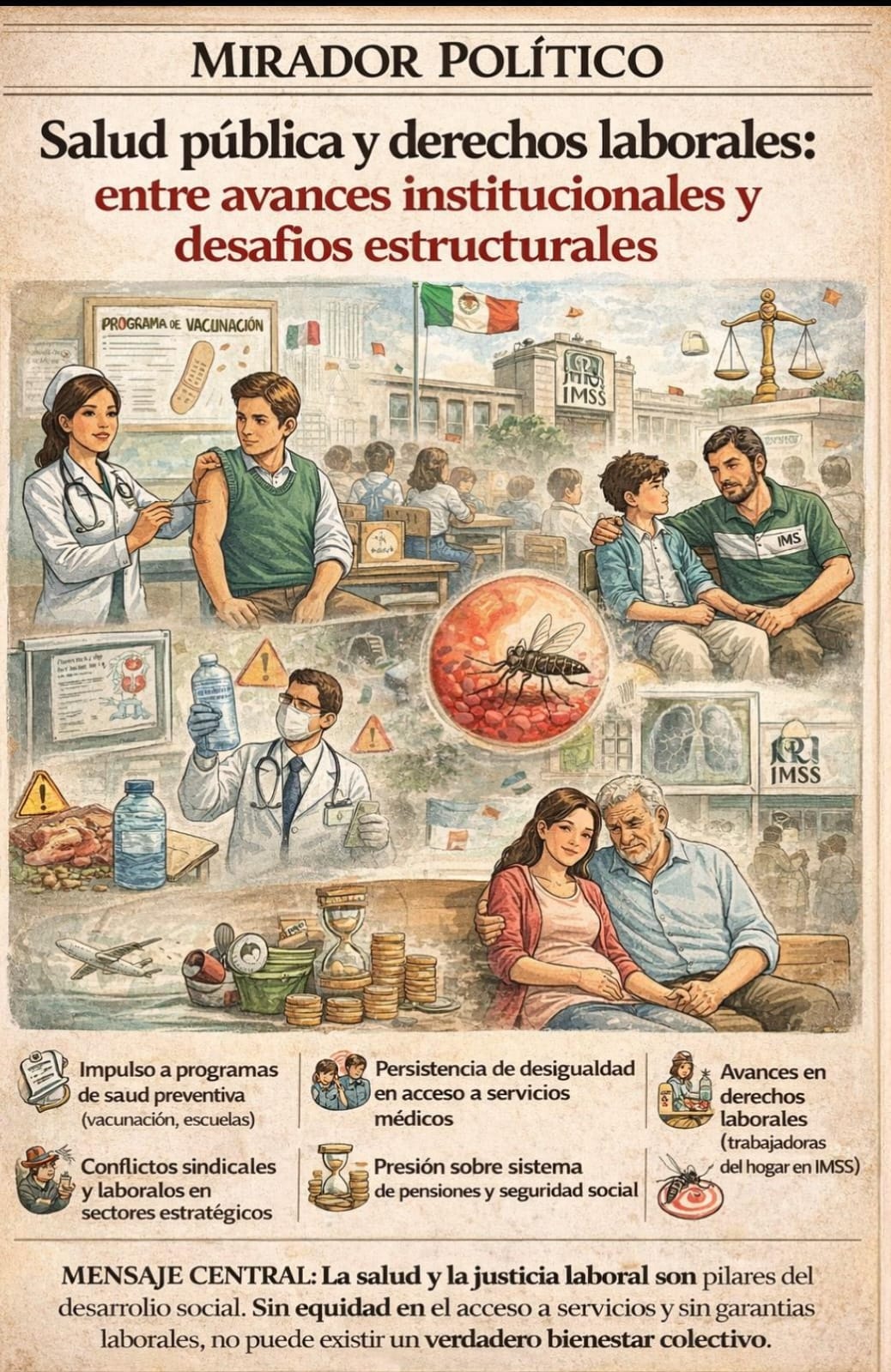 Salud pública y derechos laborales: entre avances institucionales y desafíos estructurales